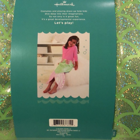 Mermaid Tail Costume w/Sandals - Picture 4 of 5